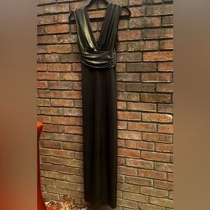 Vintage Bronze Liquid Gown